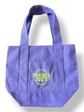 Trader Joe’s Exclusive Purple Mini Tote Bag